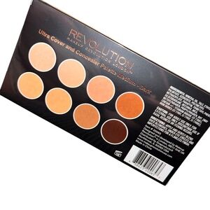 Revolution Cover and Conceal Palette Medium-Dark